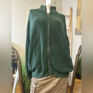 LLBean Driver's Knit Sweater, Men's XXL Green Vintage /eaa472123 90's